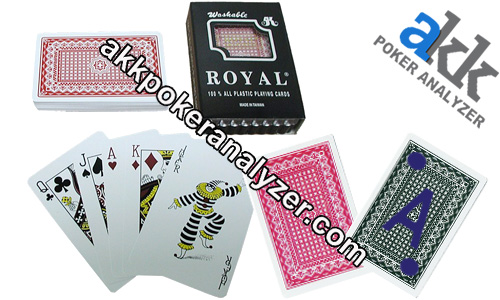 Royal Plastic Marking Playing Cards