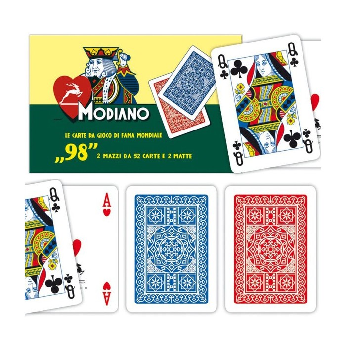 Modiano No.98 Paper Marked Cards