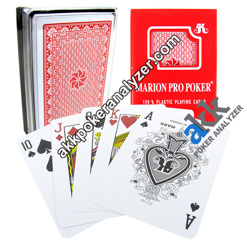 Marion Pro Poker Jumbo Infrared Marked Cards