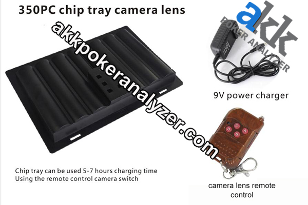 Black Chip Tray Poker Scanner