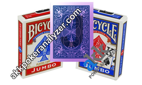 Bicycle Jumbo Poker Size Paper Marked Cards