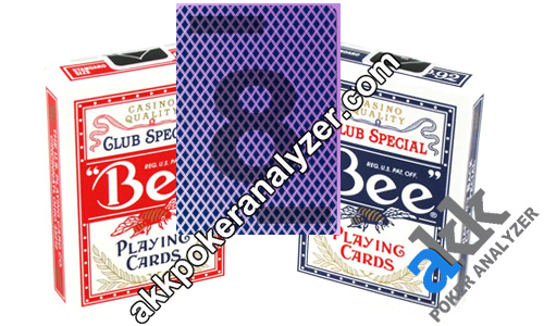 Club Bee Standard Marked Cards Poker