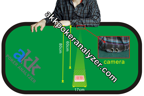 T-shirt Button Mini Camera for Poker Analyzer
