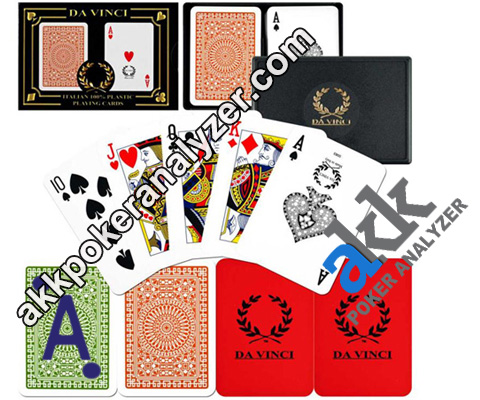 Da Vinci Marked Playing Cards Decks